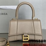 발렌시아가 BALENCIAGA 아워글레스 탑핸들백 스몰 19CM