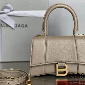 발렌시아가 BALENCIAGA 아워글레스 탑핸들백 스몰 19CM