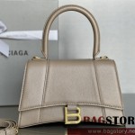 발렌시아가 BALENCIAGA 아워글레스 탑핸들백 미디움 23CM
