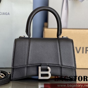 발렌시아가 BALENCIAGA 아워글레스 탑핸들백 스몰 19CM