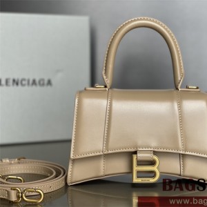 발렌시아가 BALENCIAGA 아워글레스 탑핸들백 스몰 19CM