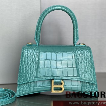 발렌시아가 BALENCIAGA 아워글레스 탑핸들백  미디움 23CM