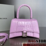 발렌시아가 BALENCIAGA 아워글레스 탑핸들백 미디움 23CM 