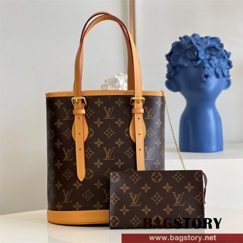 루이비통 Louis Vuitton 모노그램 쁘띠 버킷백 M42238