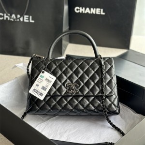 샤넬 CHANEL 28CM 코코핸들백
