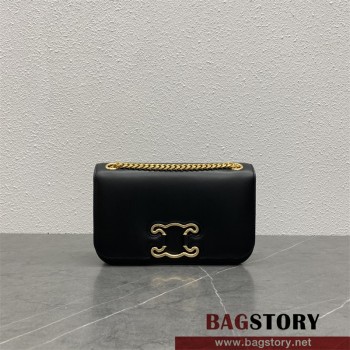 셀린느 미디엄 프레임 트리옹프 백 체인 숄더백  199813