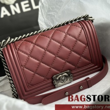 샤넬 CHANEL 캐비어 보이백 Leboy 25CM