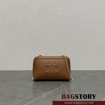 셀린트 지퍼 체인 크로스 숄더백 100382