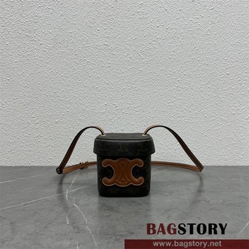 셀린느 스몰 박스 퀴르 트리오페 크로스백 199263