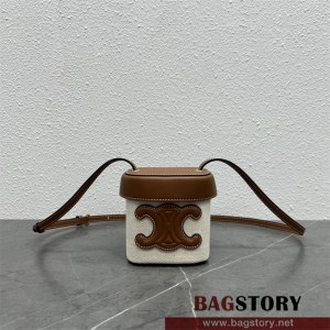 셀린느 스몰 박스 퀴르 트리오페 크로스백 199263