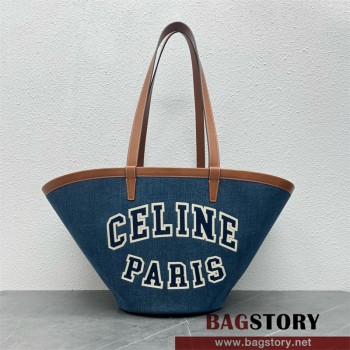 셀린느 패턴 가죽 토트백 숄더백 196262