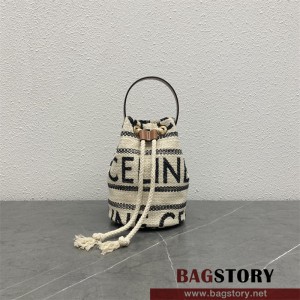 셀린느 틴 트리오페 텍스타일 드로우스트링 스트랩 196532