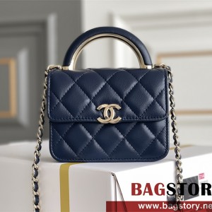 샤넬 CHANEL 탐핸들 코스메틱 케이스