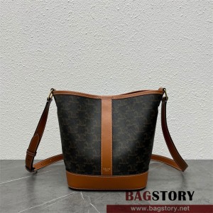 셀린느 트라이엄프 트리오페 버킷백 스몰 191442