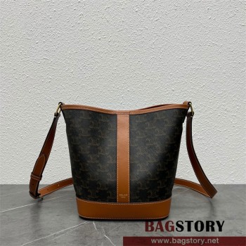 셀린느 트라이엄프 트리오페 버킷백 스몰 191442