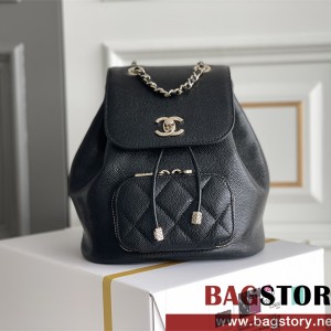 샤넬 CHANEL 어피니티 백팩 캐비어 AS3530