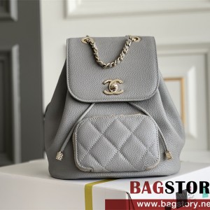 샤넬 CHANEL 어피니티 백팩 캐비어 AS3530