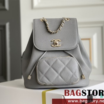 샤넬 CHANEL 어피니티 백팩 캐비어 AS3530