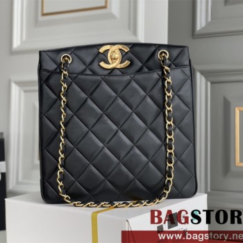 샤넬 CHANEL C로고 체인토트백