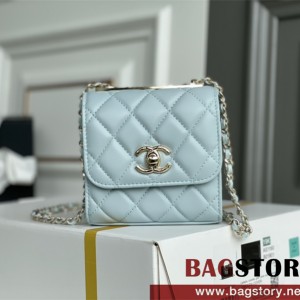 샤넬 CHANEL 퀄팅 체인 클러치백 미니 A81633