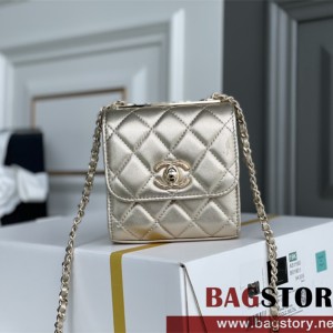 샤넬 CHANEL 퀄팅 체인 클러치백 미니 A81633