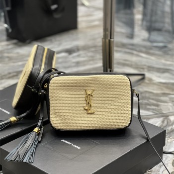 입생로랑 YSL 520534 마틀라세 레더 루 카메라백 