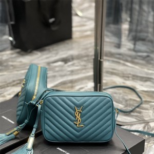 입생로랑 YSL 520534 마틀라세 레더 루 카메라백 