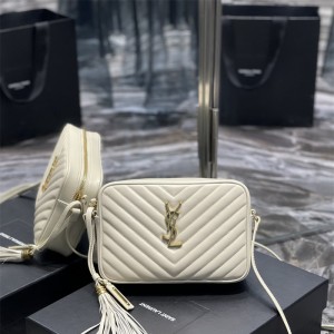 입생로랑 YSL 520534 마틀라세 레더 루 카메라백 