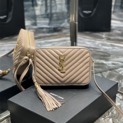 입생로랑 YSL 520534 마틀라세 레더 루 카메라백 