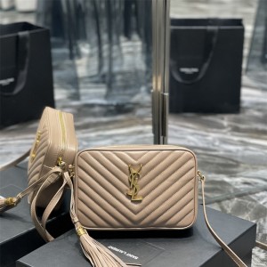 입생로랑 YSL 520534 마틀라세 레더 루 카메라백 