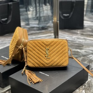 입생로랑 YSL 520534 마틀라세 레더 루 카메라백 