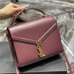입생로랑 YSL 578000 24.5CM 카산드라 탑핸들백 크림