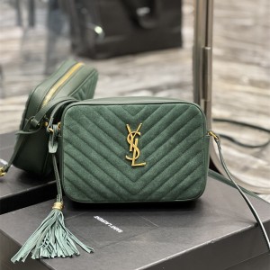 입생로랑 YSL 520534 마틀라세 레더 루 카메라백 