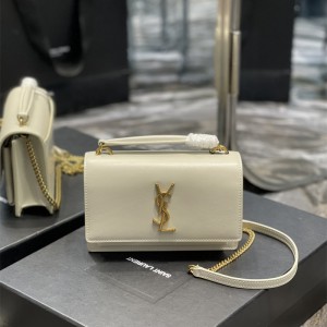 입생로랑 YSL 533026 19CM 선셋 체인 숄더백 