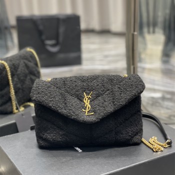 입생로랑 YSL 620333 23CM 모노그램 루루 푸퍼 숄더백
