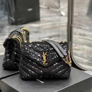 입생로랑 YSL 494699 마틀라세 루루 체인 숄더백