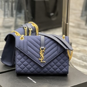 입생로랑 YSL 487206 24CM 마틀라세 엔벨로프 백 미듐 600185
