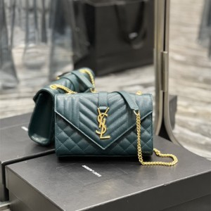 입생로랑 YSL 526286 21CM 엔벨롭 스몰백 믹스 마틀라세 숄더백 크로스백