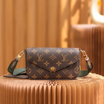 루이비통 Louis Vuitton 펠리시 스트랩 앤 고 모노그램 M80091