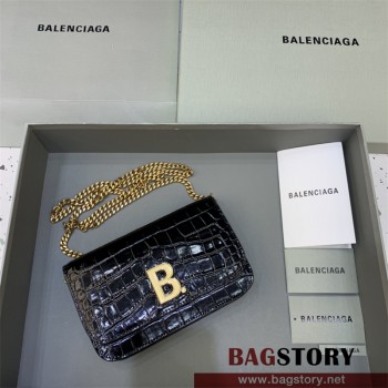 발렌시아가 BALENCIAGA B로고 체인 크로스백 