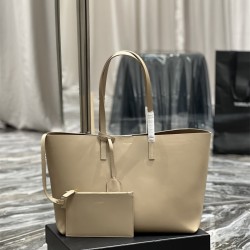 입생로랑 YSL 394195 서플 레더 쇼핑백 토트백 마블 세인트로랑 토트백