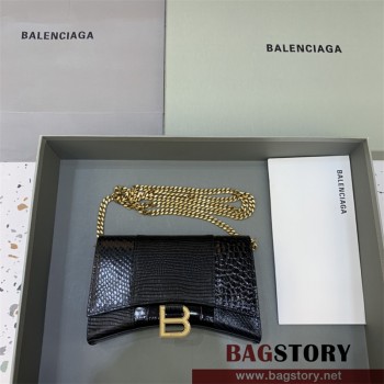 발렌시아가 BALENCIAGA 아워글레스 체인백 19CM