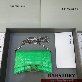 발렌시아가 BALENCIAGA 아워글레스 체인백 19CM
