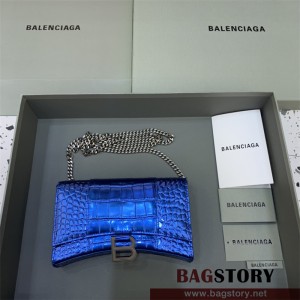발렌시아가 BALENCIAGA 아워글레스 체인백 19CM