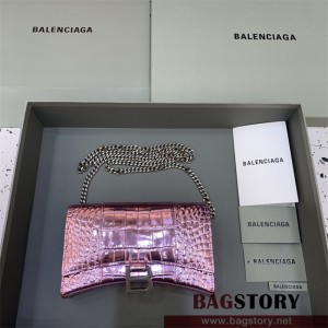 발렌시아가 BALENCIAGA 아워글레스 체인백 19CM