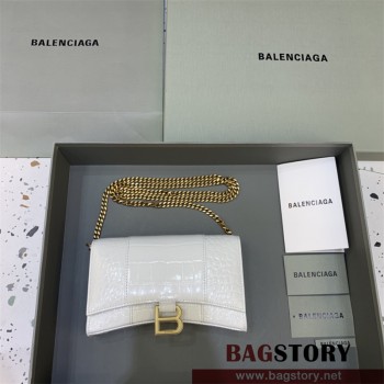 발렌시아가 BALENCIAGA 아워글레스 체인백 19CM