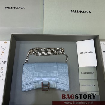 발렌시아가 BALENCIAGA 아워글레스 체인백 19CM