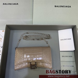 발렌시아가 BALENCIAGA 아워글레스 체인백 19CM