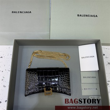 발렌시아가 BALENCIAGA 아워글레스 체인백 19CM