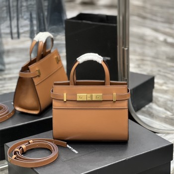 입생로랑 YSL 593741 21CM 여성 맨하탄 나노 쇼퍼백